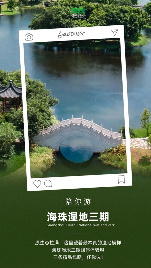 奕汇网 海珠湿地三期可团体预约！附游玩攻略→